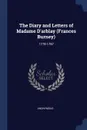 The Diary and Letters of Madame D'arblay (Frances Burney). 1778-1787 - M. l'abbé Trochon