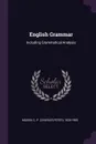 English Grammar. Including Grammatical Analysis - C P. 1820-1900 Mason