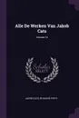 Alle De Werken Van Jakob Cats; Volume 14 - Jacob Cats, Rhijnvis Feith