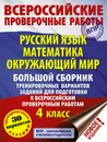 Русский язык. Математика. Окружающий мир. Большой сборник тренировочных вариантов заданий для подготовки к ВПР. 4 класс. 30 вариантов - Хиленко Татьяна Петровна, Мошнина Рауза Шамилевна