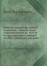 Nouveau manuel des maires et adjoints : selon la charte constitutionnelle de 1830 et les lois organiques publiees en 1831, contenant, par ordre. 2 - Louis Rondonneau