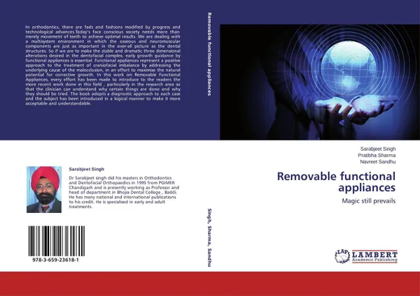 Обложка книги Removable functional appliances, Sarabjeet Singh,Pratibha Sharma and Navreet Sandhu