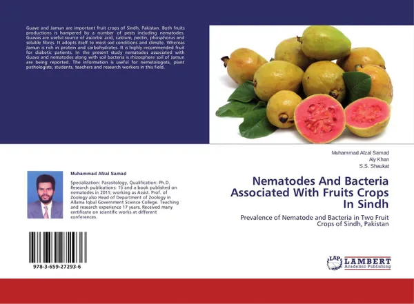 Обложка книги Nematodes And Bacteria Associated With Fruits Crops In Sindh, Muhammad Afzal Samad,Aly Khan and S.S. Shaukat