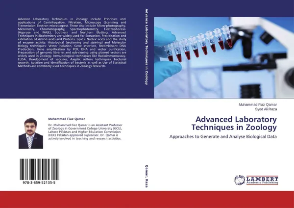 Обложка книги Advanced Laboratory Techniques in Zoology, Muhammad Fiaz Qamar and Syed Ali Raza