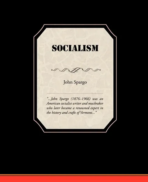 Обложка книги Socialism, John Spargo