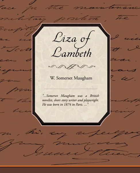 Обложка книги Liza of Lambeth, W. Somerset Maugham