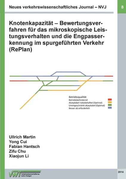 Обложка книги Neues verkehrswissenschaftliches Journal NVJ - Ausgabe 8, Yong Cui, Martin Ullrich, Zifu Chu