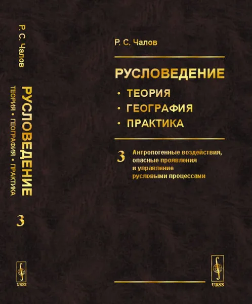 Обложка книги Русловедение. Теория, география, практика. Антропогенные воздействия, опасные проявления и управление русловыми процессами. Том 3, Чалов Роман Сергеевич