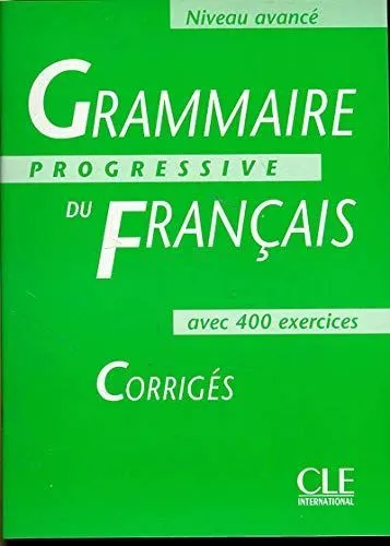 Обложка книги Grammaire Progressive Du Francais Level 3: Corriges (French Edition), Michele Boulares