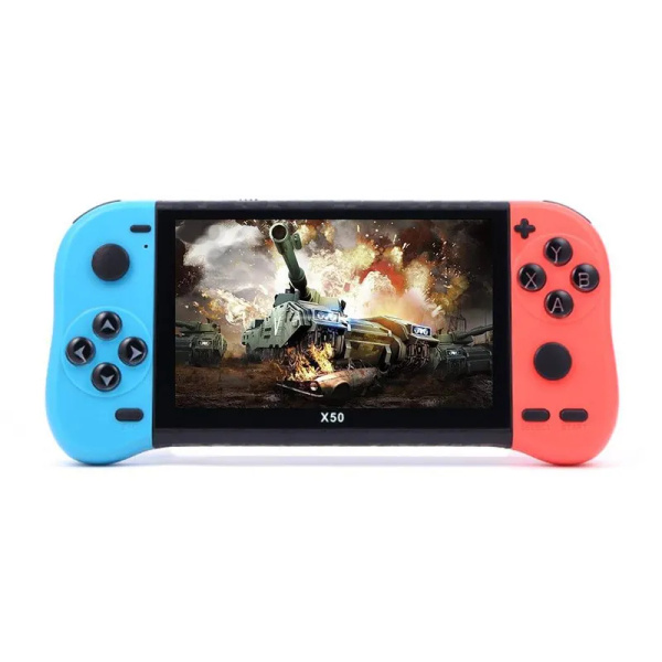 Игровая консоль, игровая консоль X50, экран 5,1 дюйма, разрешение 600* ...