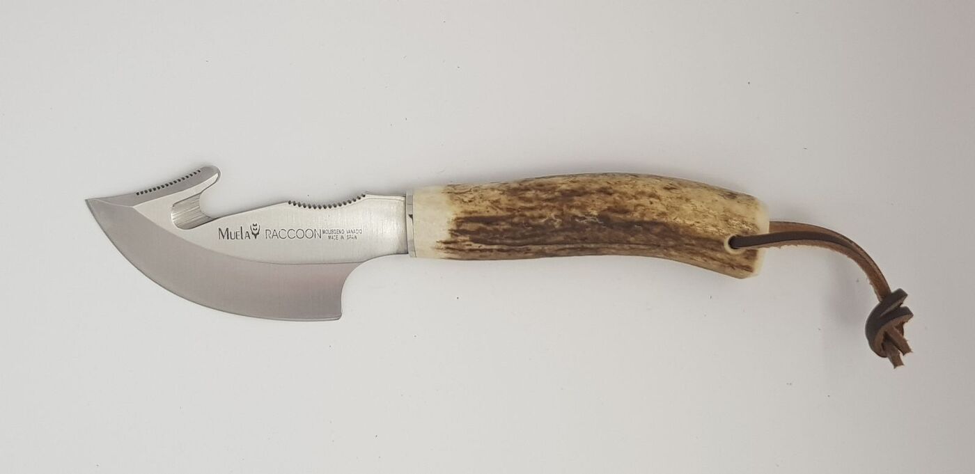 фото Нож туристический Muela Racoon, U3/RACOON-8A, серый, длина клинка 8 см