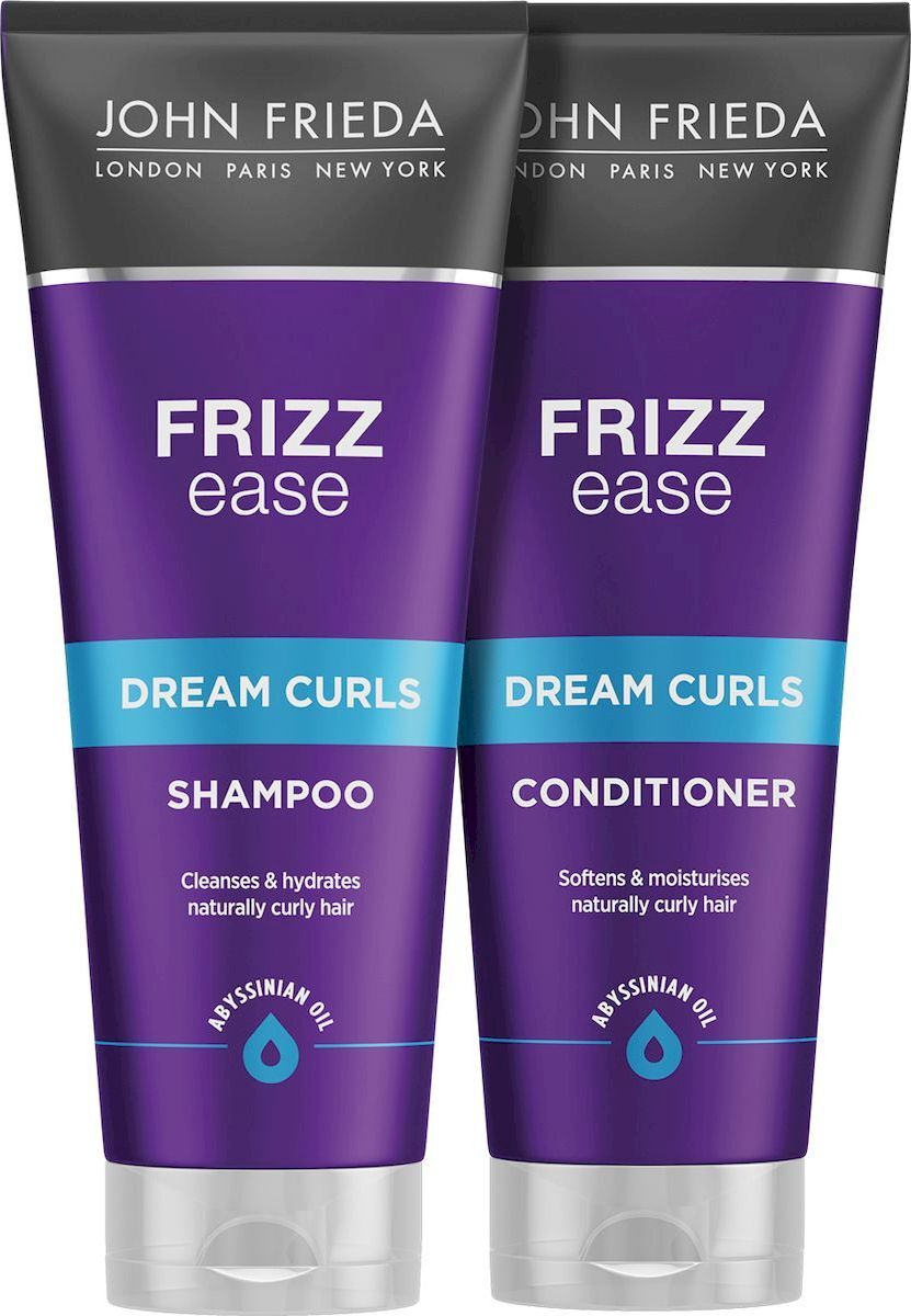 John frieda шампунь. John Frieda кондиционер Frizz ease Dream Curls. John Frieda для кудрявых волос. Шампунь для кудрявых волос Джон Фрида. (John Frieda) шампунь для волнистых и вьющихся волос Frizz ease Dream Curls Shampoo 250мл.