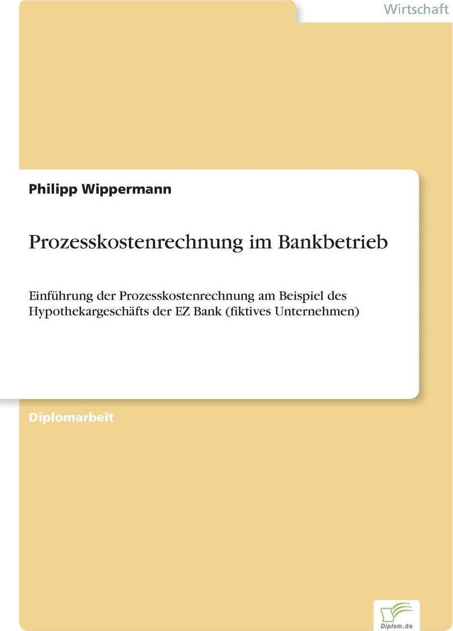 фото Prozesskostenrechnung im Bankbetrieb