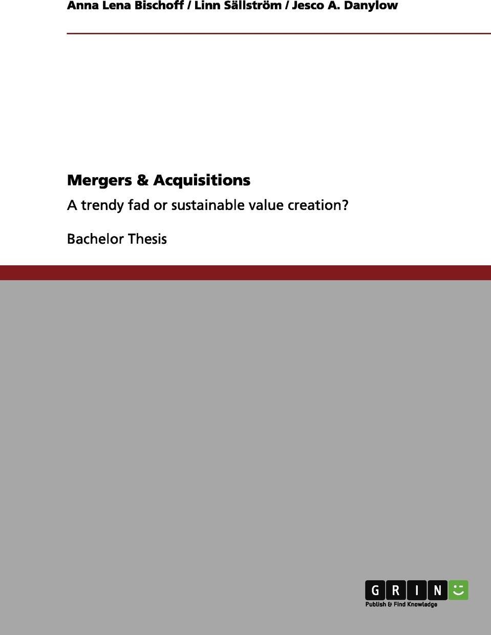 фото Mergers & Acquisitions