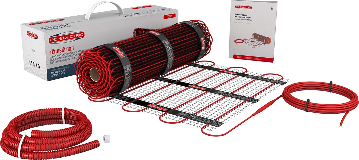 фото Нагревательный мат AC Electric Master Mat ACMM 2-150-1,5, длина 1,5 м