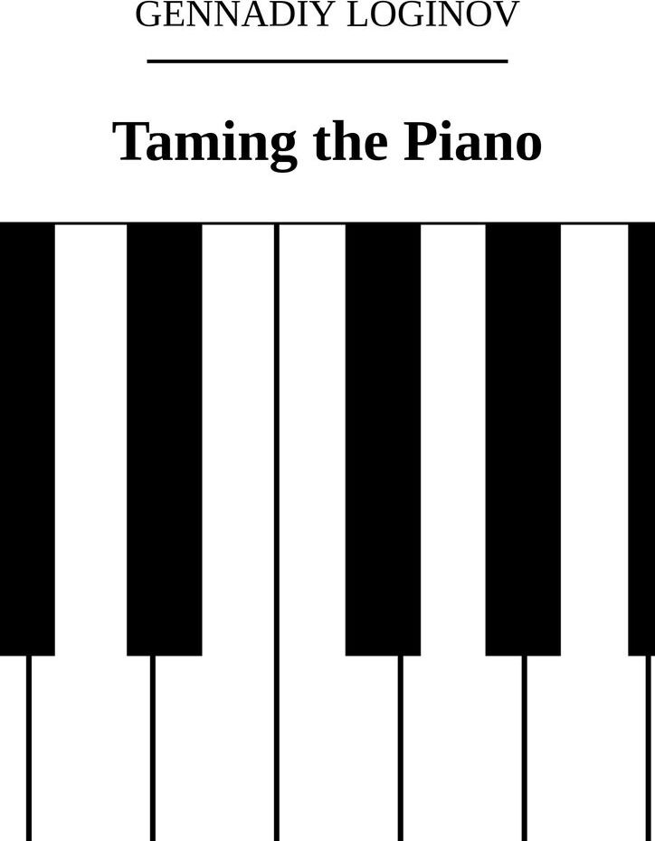 фото Taming the Piano