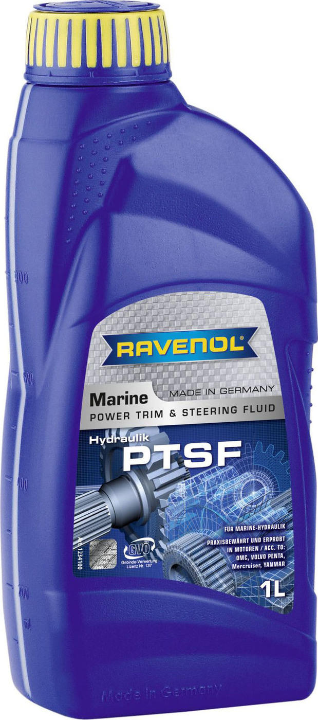 фото Гидравлическое масло RAVENOL Marine Power Trim u.Steering Fluid ( 1л) new