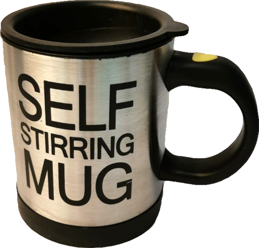 Кружка мешалка с магнитом. Self Stirring Mug Hy-603. Кружка с магнитной мешалкой на дне.