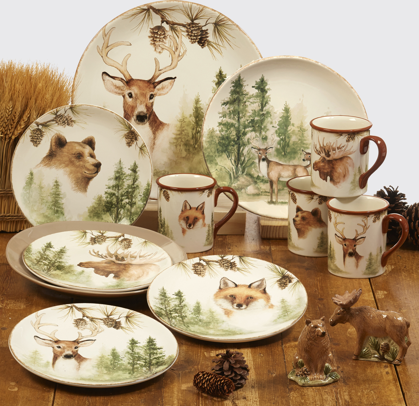 Посуда Lefard Охота Лиса Купить