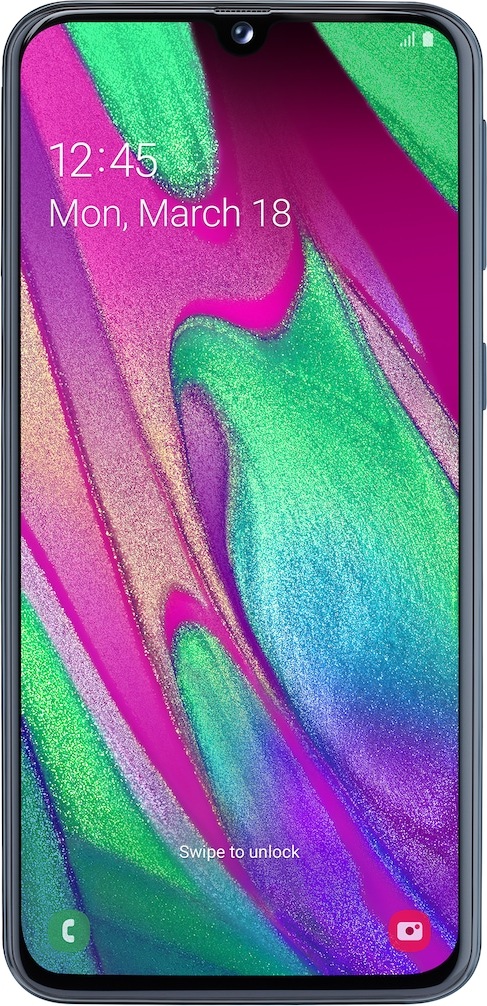 фото Смартфон Samsung A40 4/64GB, черный