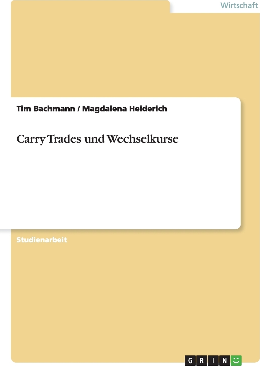 фото Carry Trades und Wechselkurse