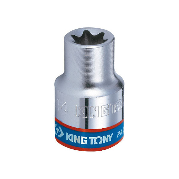 Головка торцевая TORX Е-стандарт 3/8", Е18, 28 мм KING TONY 337518M