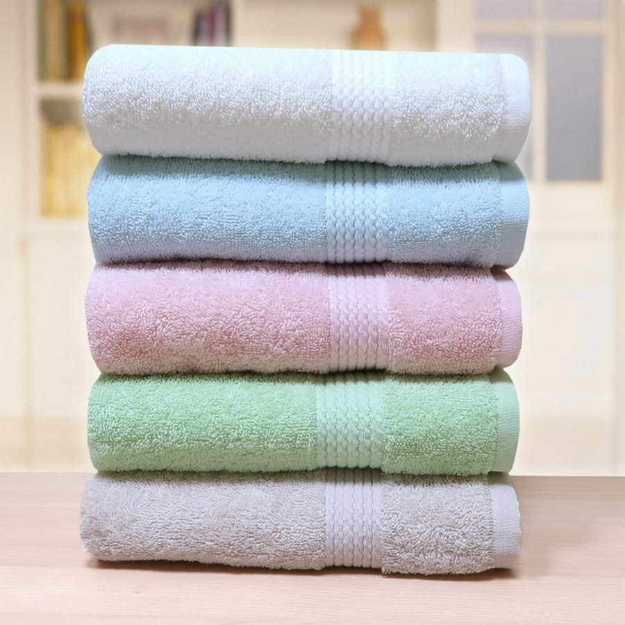 Купить махровые полотенца в интернет магазине. Махровое полотенце аз моно м4013_05 l 70*140 беж. Полотенце из махры.
