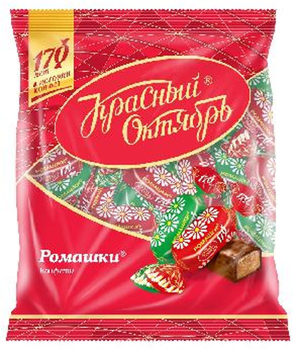 Характеристики Конфеты Рот Фронт Ромашки, 250 г, подробное описание ...