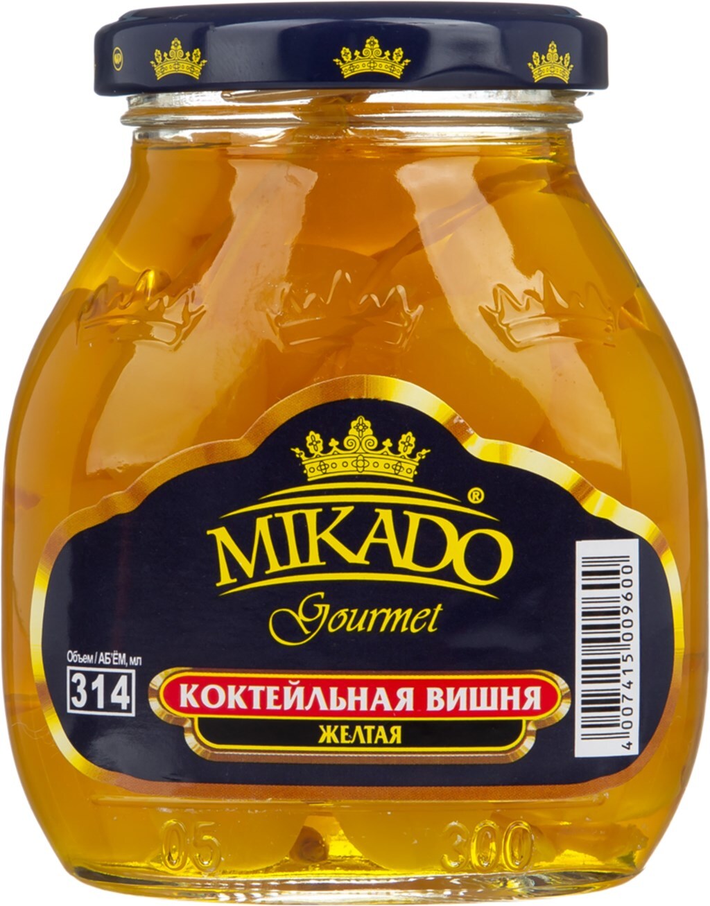 Вишня коктейльная Mikado жёлтая, 314 г - купить с доставкой по выгодным ...