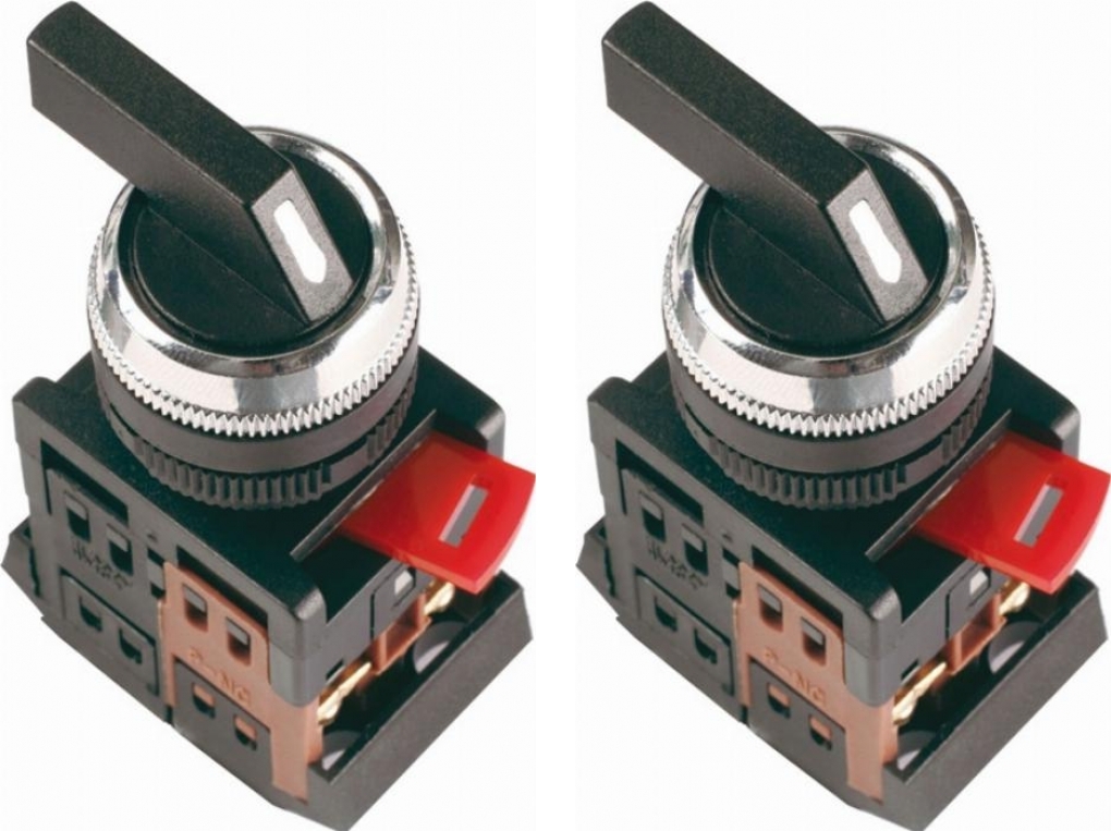 Переключатель IEK ALC-22 на 2 фиксированных положения I-O с длинной ...