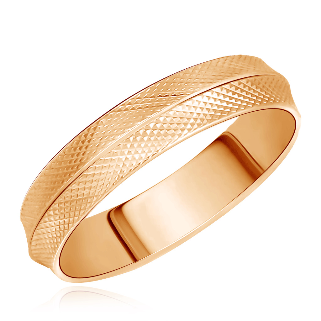Красное золото 585 обручальные кольца
