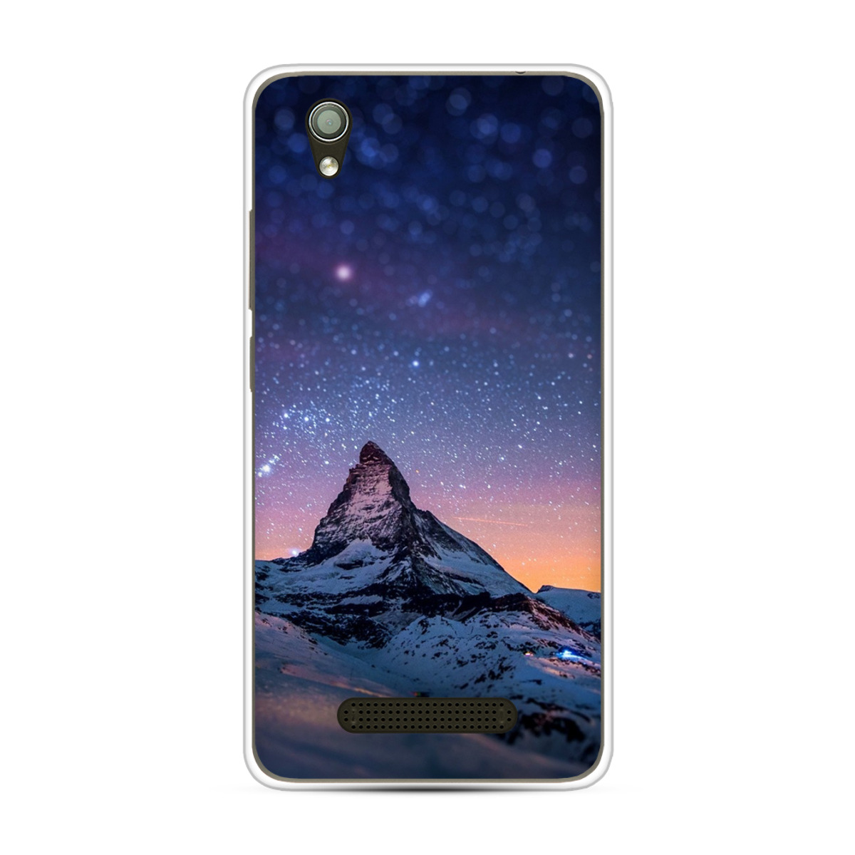 Силиконовый чехол Ночные пейзажи 5 на ZTE Blade X3 / ЗТЕ Блейд Х3 ...