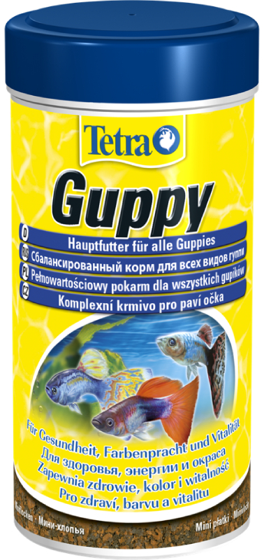 Кормдлярыб,Tetra,Guppy,250мл