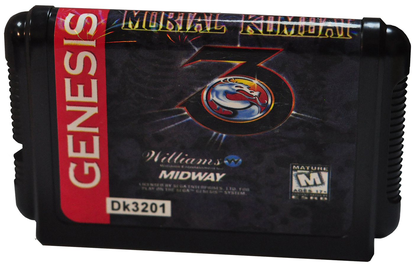 Игровой картридж для Sega (16 bit) Mortal Kombat 3 Ultimate (DK3201) (без  коробки) - купить по выгодной цене в интернет-магазине OZON (264370524)