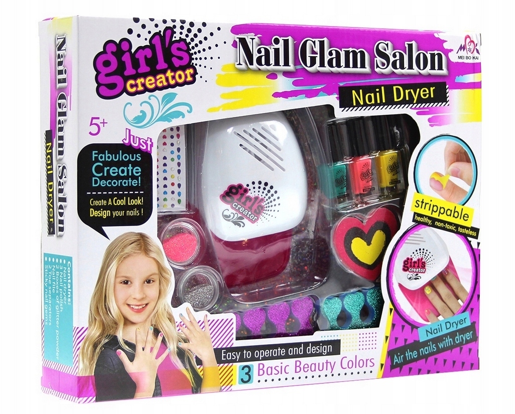 Детский маникюрный набор "Nail Glam Salon" "Essa Toys"....
