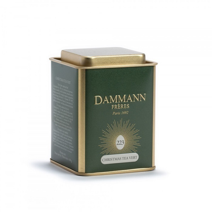 Чай Dammann Дамманн Christmas Tea Vert /Рождественский зеленый чай ...