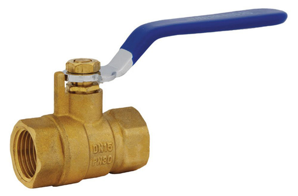 Кран шаровой \"Rm\" латунь 3 -4\" ручка, гайка-штуцер купить по низкой ...