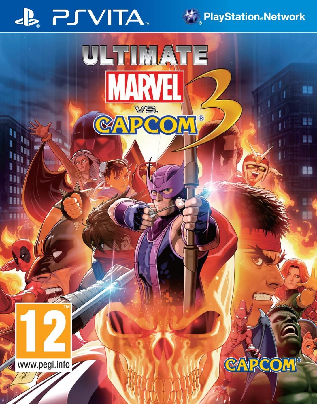 Игра Ultimate Marvel vs. Capcom 3 (PlayStation Vita, Английская версия)