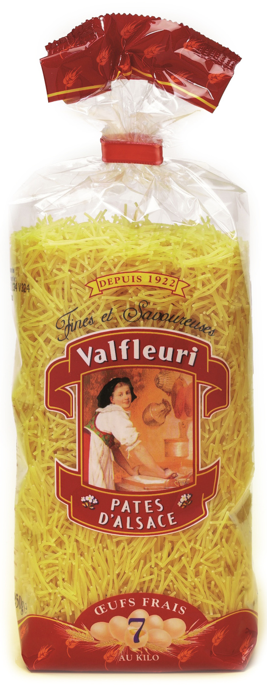 Макаронные изделия Valfleuri вермишель, тонкая, 250 г — купить в ...