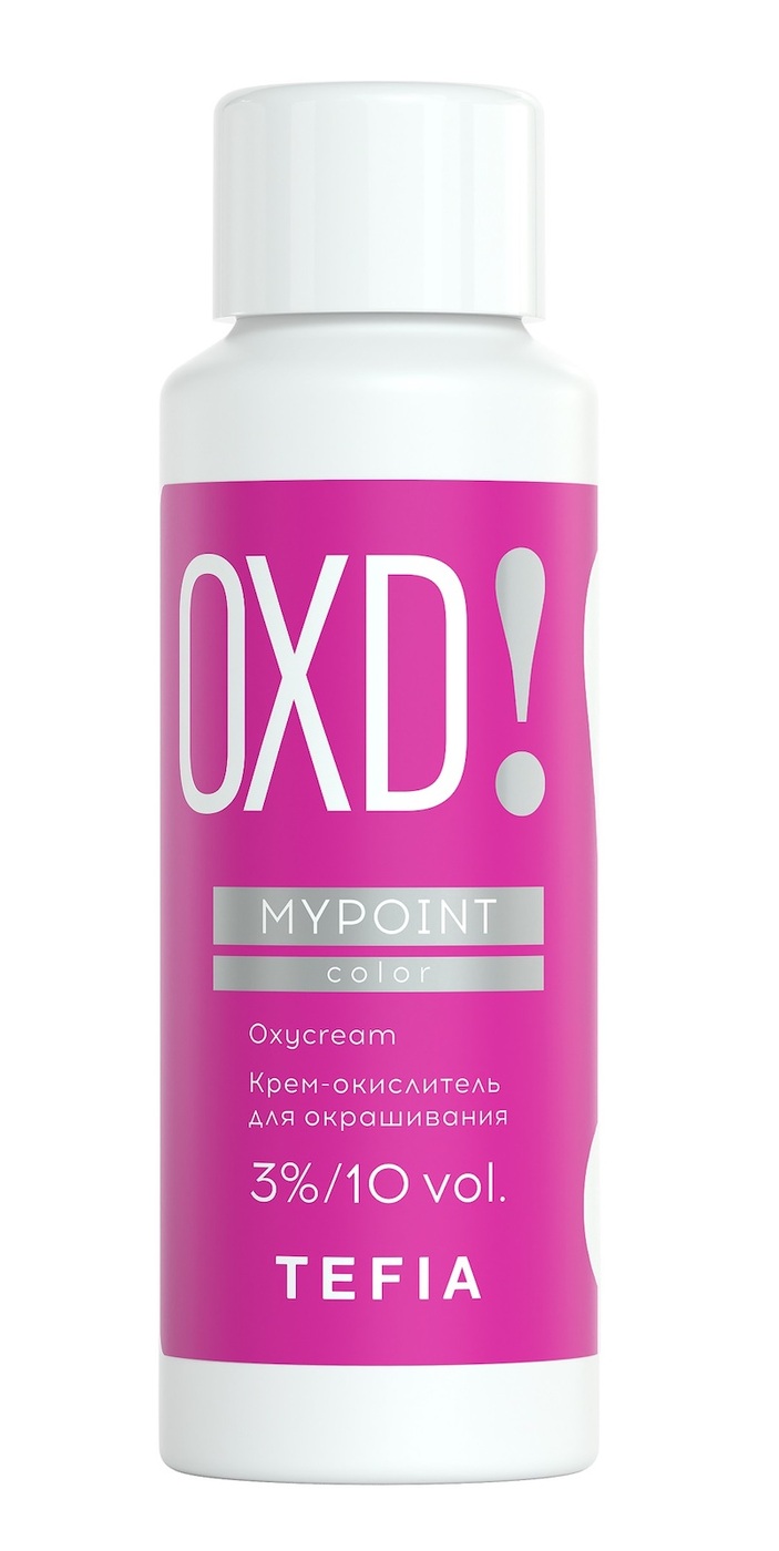 Tefia. Крем окислитель для окрашивания волос 3% (10 vol.) профессиональный Color Oxycream MYPOINT 60 мл