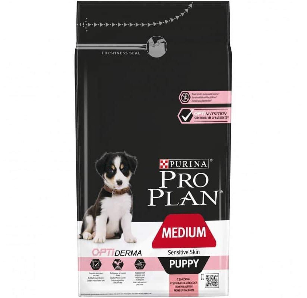 Medium для собак. Purina Pro Plan Medium Puppy sensitive Skin. Пурина Проплан для собак средних пород. Проплан Puppy Medium ягненок 18кг. Корм Purina Pro Plan 12 кг.