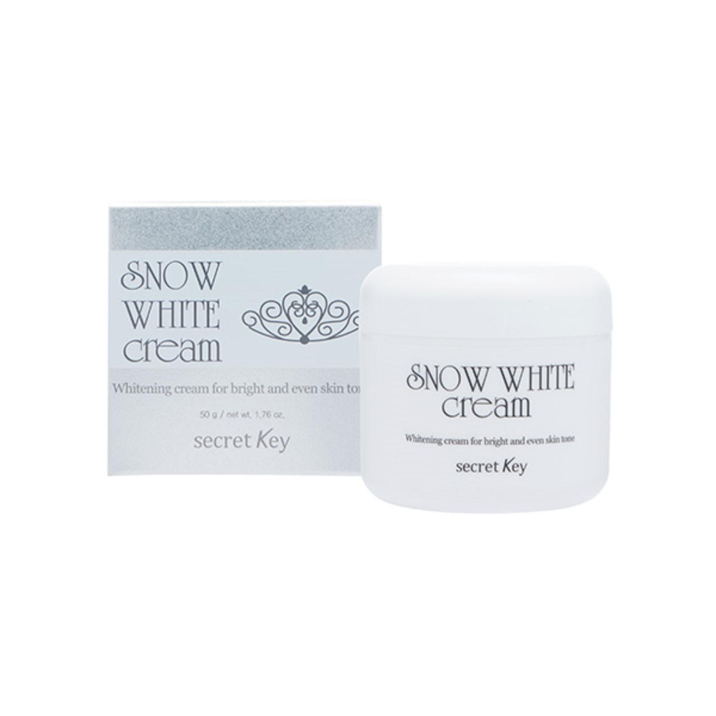 Крем для лица Secret Key Snow White отбеливающий, 50 г — купить в ...