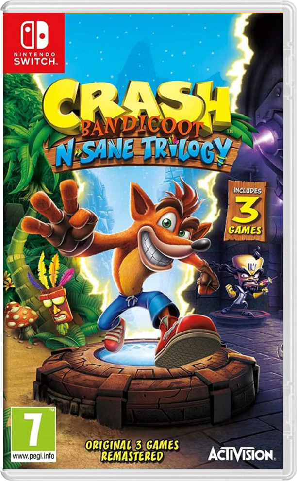 Игра Crash Bandicoot N. Sane Trilogy для Nintendo Switch