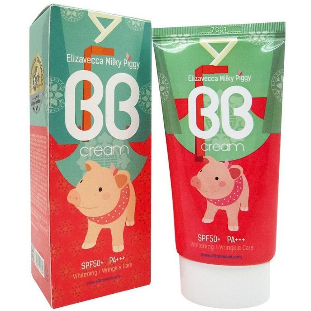 Elizavecca Крем для лица осветляющий антивозрастной Milky Piggy BB ...