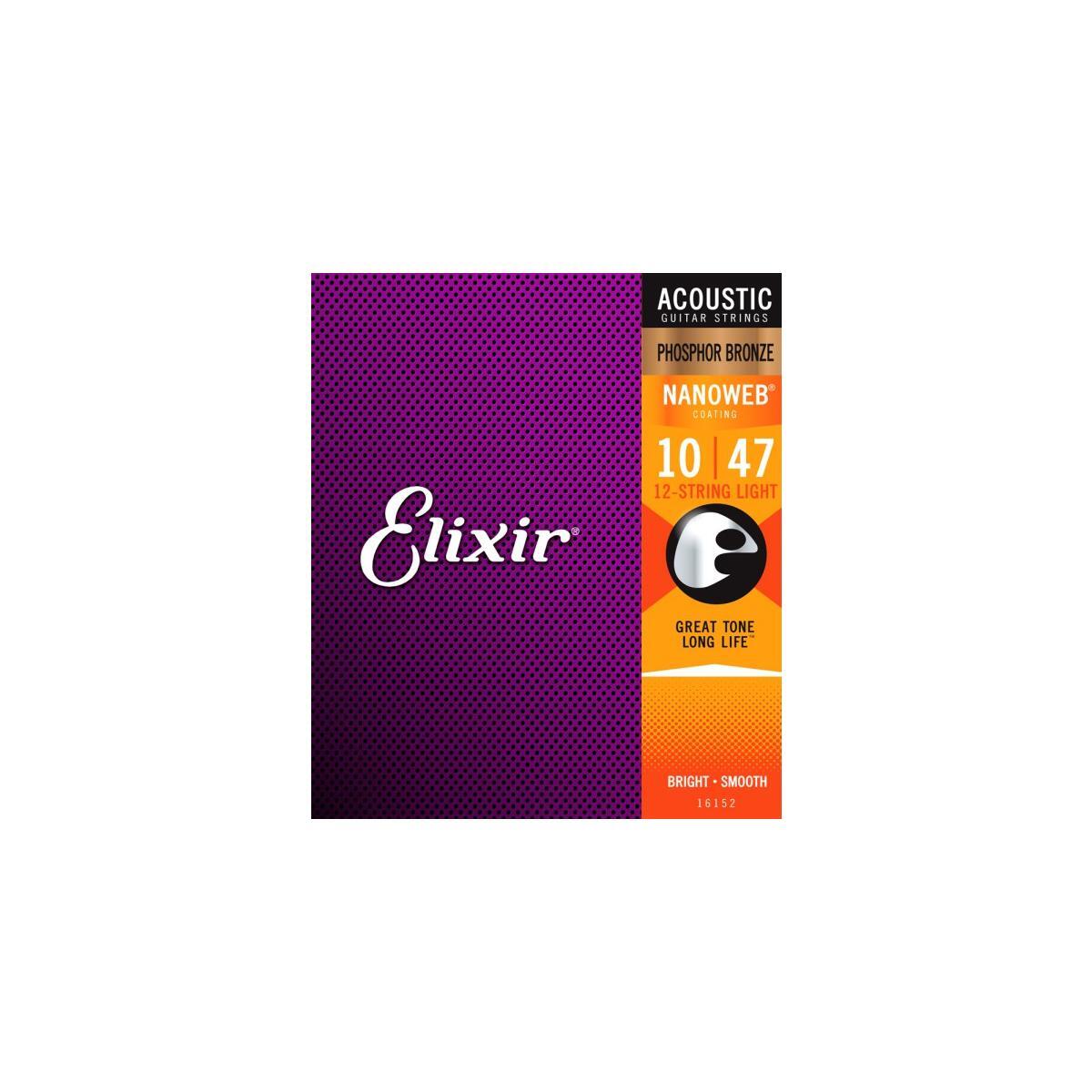 Elixir 11027 nanoweb anti rust custom light струны для акустической гитары фото 16