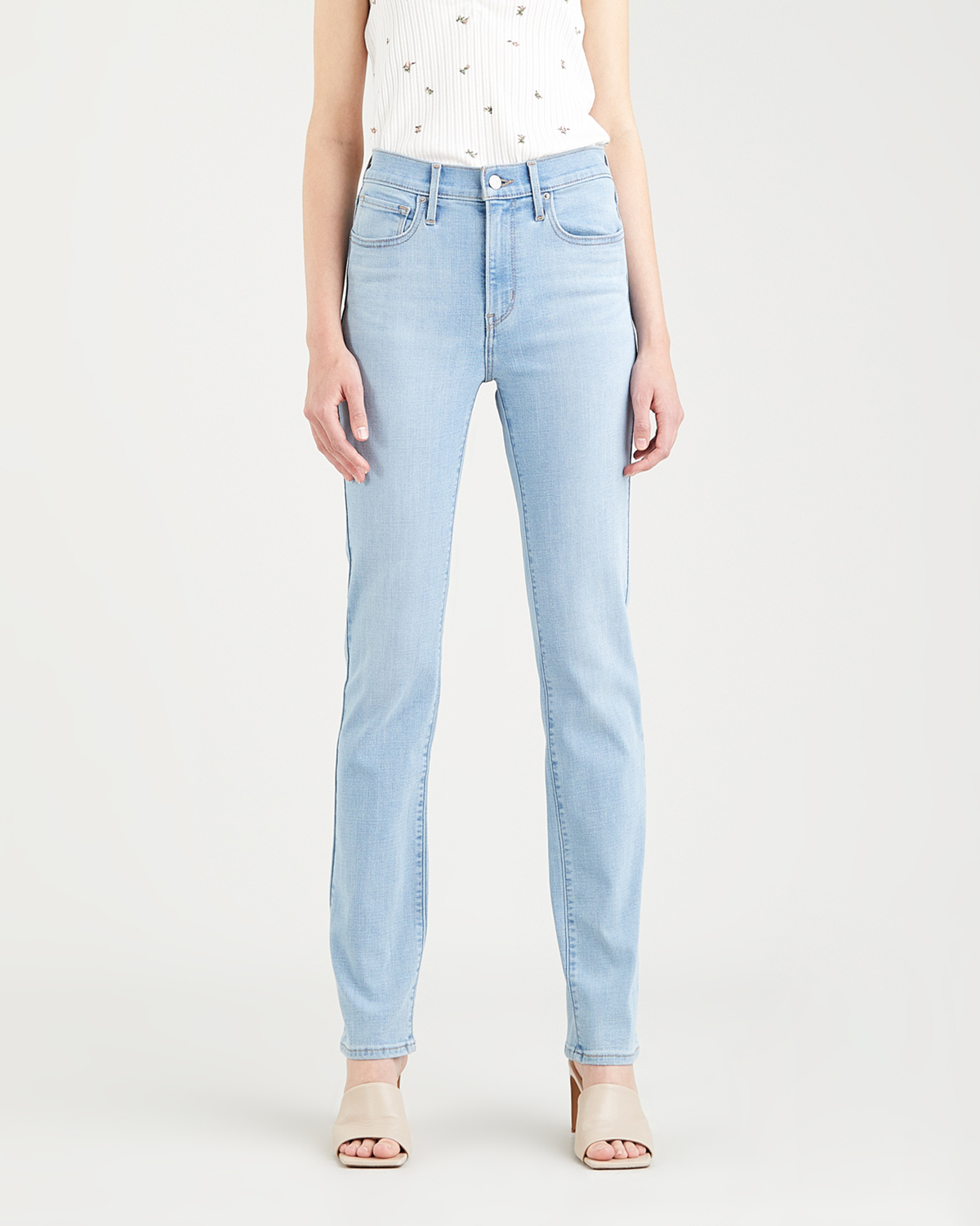 Джинсы Levi's 724 High Rise Straight — купить в интернет-магазине OZON ...