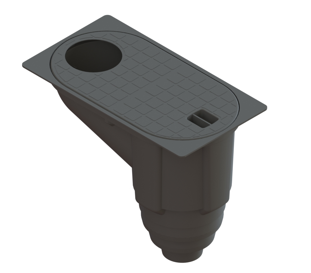 Характеристики Дождеприемник (водосточный бокс) 300х136х208 мм под ...