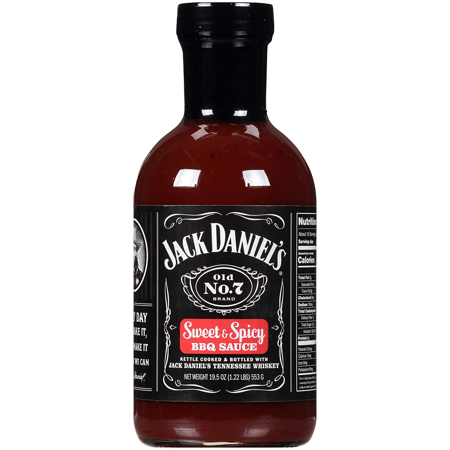 Соус "Jack Daniel's Sweet & Spicy BBQ Sauce" (сладкий и острый соус барбекю)