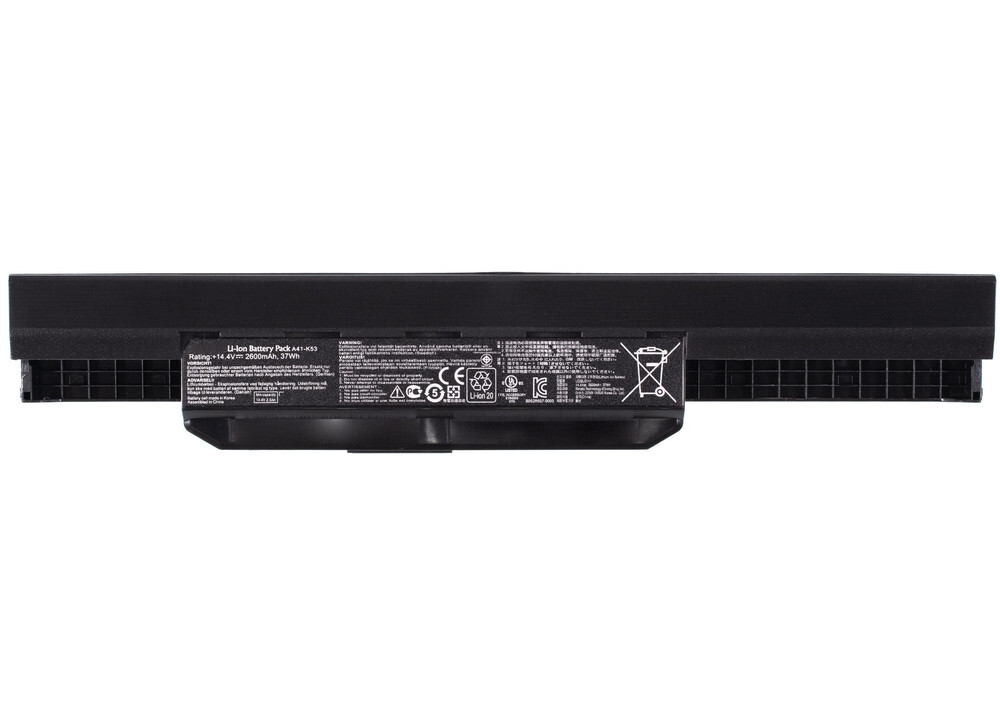 АккумулятордляAsusK53,X53U,X54H,K53SD,K53E,X54C/A32-K53,14,4V2600mAh37Wh