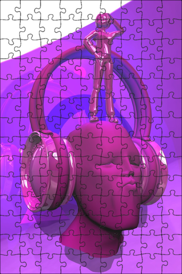 Listening puzzle. Пазл музыка. Музыкальные головоломки.